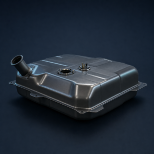 Demonstration mild steel classic automotive replacement fuel tank